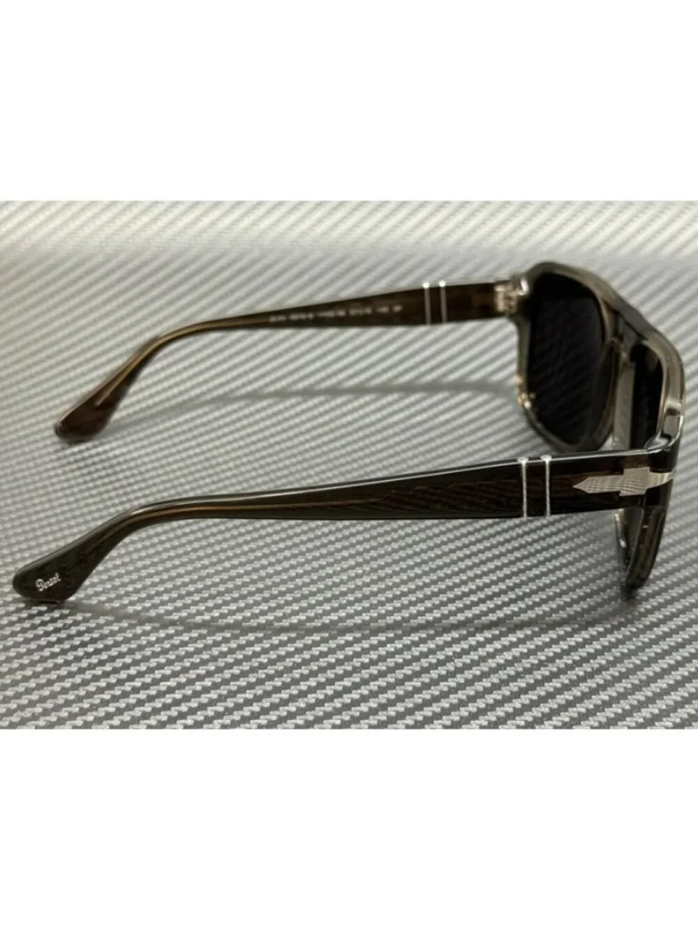 New Persol Men Smoke Sunglasses 57-18-145